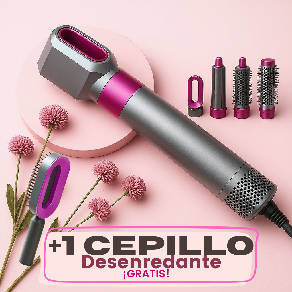 AirStyle Pro™ 5 en 1 + Cepillo de Regalo